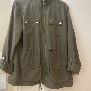 Lisa International Olive Outerwear